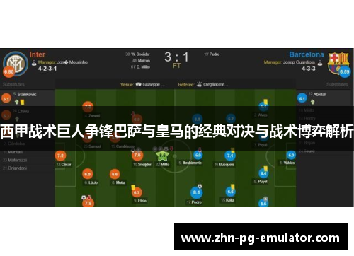 西甲战术巨人争锋巴萨与皇马的经典对决与战术博弈解析